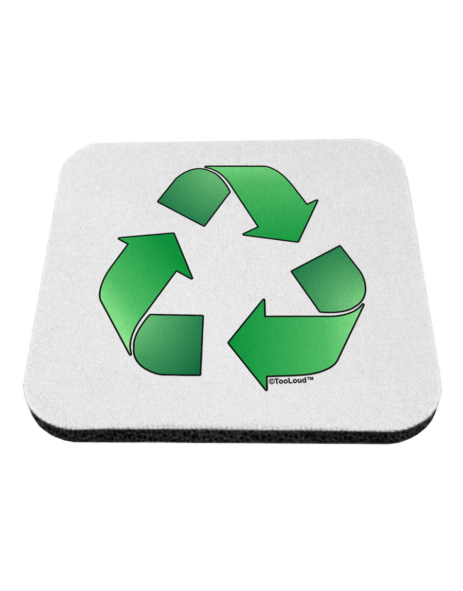 Recycle Green Coaster by TooLoud-Coasters-TooLoud-White-Davson Sales