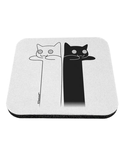 Longcat and Tacgnol - Internet Humor Coaster by TooLoud-Coasters-TooLoud-White-Davson Sales