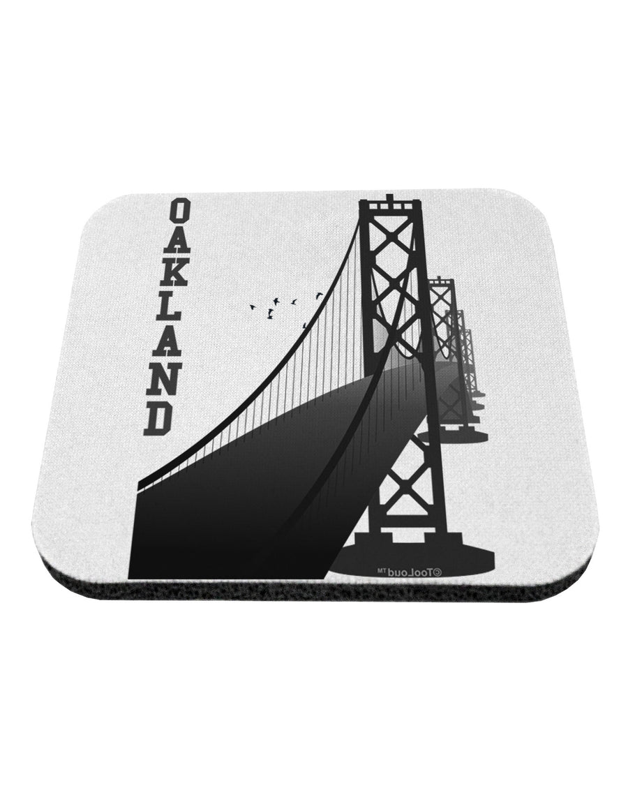 Oakland Text Bay Bridge Coaster-Coasters-TooLoud-1-Davson Sales