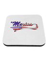 Merica Established 1776 - American Flag Style Coaster by TooLoud-Coasters-TooLoud-White-Davson Sales