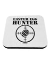 Easter Egg Hunter Black and White Coaster by TooLoud-Coasters-TooLoud-White-Davson Sales