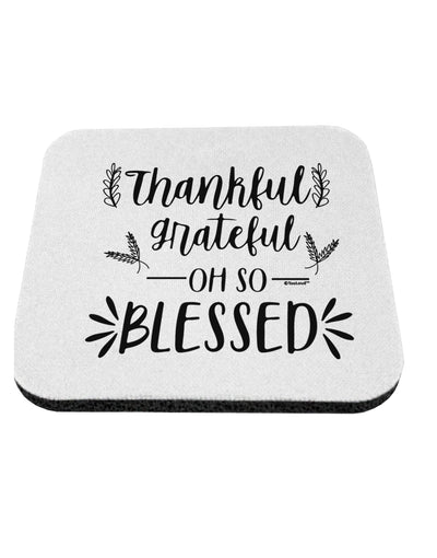 TooLoud Thankful grateful oh so blessed Coaster-Coasters-TooLoud-1 Piece-Davson Sales
