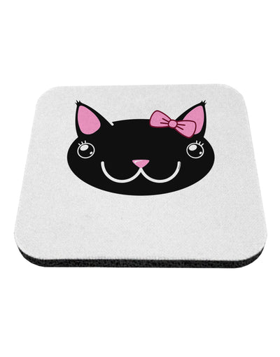 Kyu-T Head - Night Kawaia the Cute Girl Critter Coaster-Coasters-TooLoud-White-Davson Sales