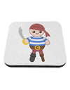 Petey the Pirate - Halloween Coaster-Coasters-TooLoud-White-Davson Sales