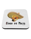 Chihuahua Dog with Sombrero - Cinco de Mayo Coaster by TooLoud-Coasters-TooLoud-White-Davson Sales