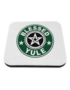 Blessed Yule Emblem Coaster by TooLoud-TooLoud-1-Davson Sales