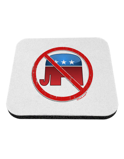 Distressed No Republicans Sign Coaster-Coasters-TooLoud-1-Davson Sales