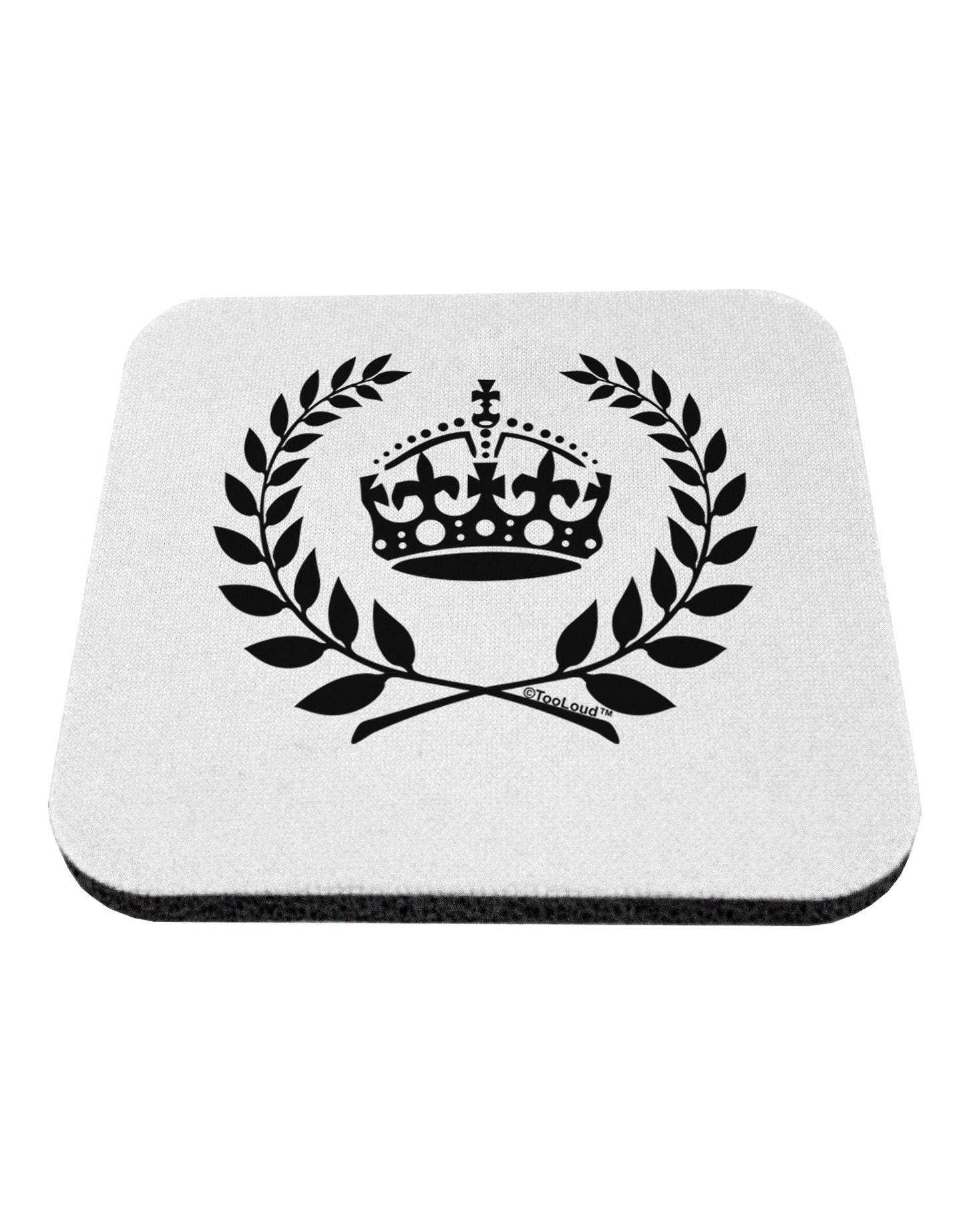 Crown and Laurel Coaster-Coasters-TooLoud-1-Davson Sales