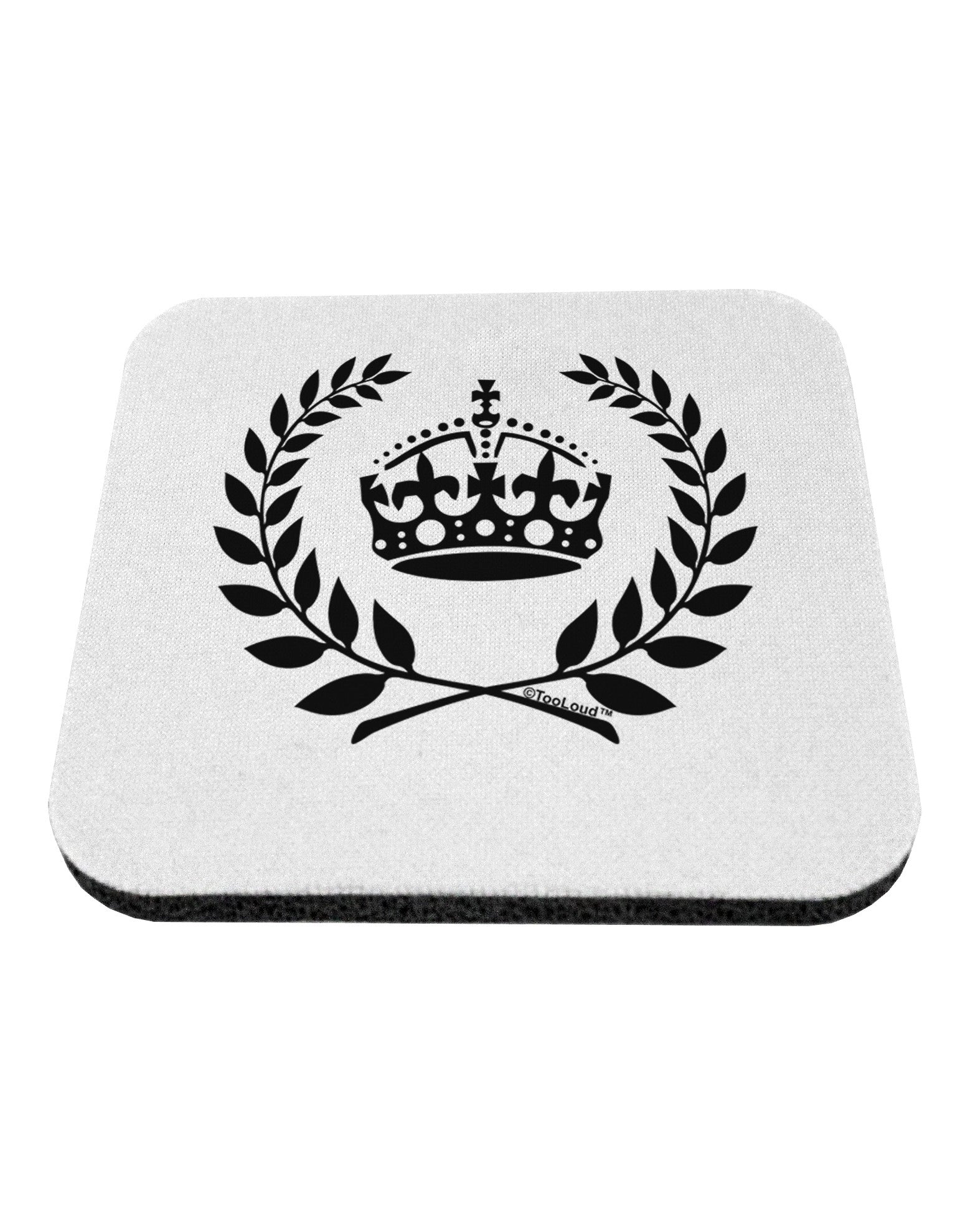 Crown and Laurel Coaster-Coasters-TooLoud-1-Davson Sales