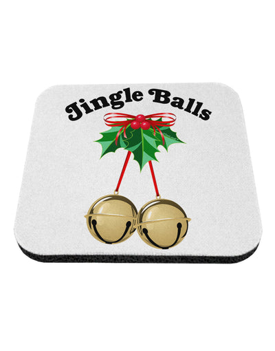 Jingle Balls with Text Coaster-Coasters-TooLoud-White-Davson Sales