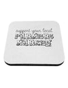 Support Your Local Farmers Market Coaster-Coasters-TooLoud-White-Davson Sales