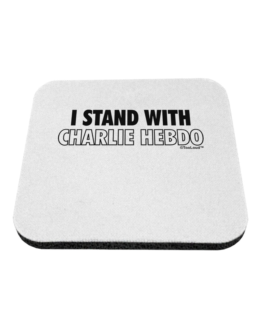 I Stand With Charlie Coaster by TooLoud-Coasters-TooLoud-White-Davson Sales