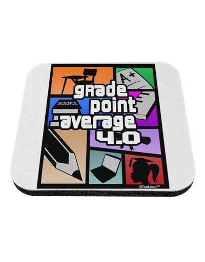 GPA 4 - Grade Point Average Coaster by TooLoud-Coasters-TooLoud-1-Davson Sales