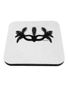 Masquerade Mask Silhouette Coaster by TooLoud-Coasters-TooLoud-White-Davson Sales