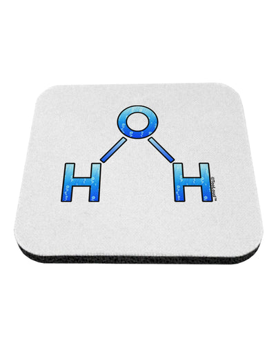 Water Molecule Coaster by TooLoud-Coasters-TooLoud-White-Davson Sales