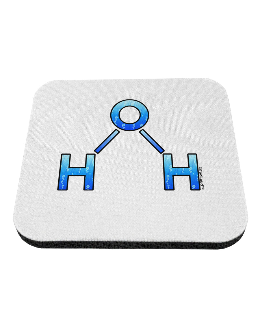 Water Molecule Coaster by TooLoud-Coasters-TooLoud-White-Davson Sales