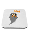 Cute Boo Ghost Coaster-Coasters-TooLoud-White-Davson Sales