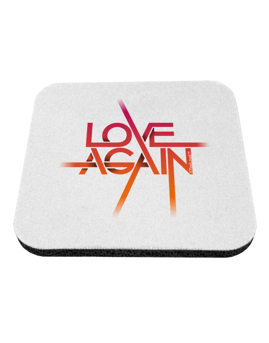 Love Again Typography Coaster-Coasters-TooLoud-1-Davson Sales