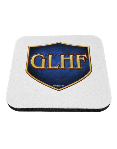 GLHF - Good Luck Have Fun Coaster by TooLoud-Coasters-TooLoud-White-Davson Sales