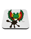 Dilophosaurus Design - Spit Coaster by TooLoud-Coasters-TooLoud-White-Davson Sales