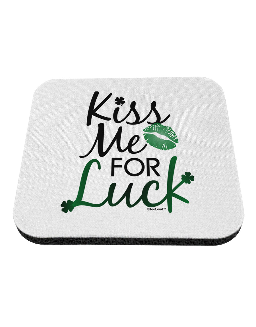 Kiss Me For Luck Coaster-Coasters-TooLoud-1-Davson Sales