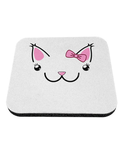 Kyu-T Ears - Kawaia the Cute Girl Critter Coaster-Coasters-TooLoud-White-Davson Sales