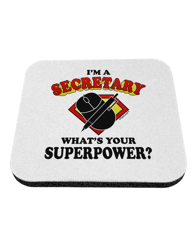 Secretary - Superpower Coaster-Coasters-TooLoud-1-Davson Sales