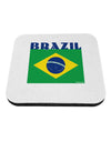 Brazil Flag Coaster-Coasters-TooLoud-1-Davson Sales