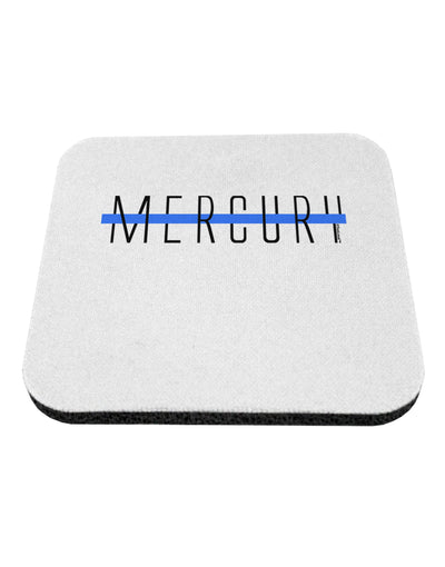 Planet Mercury Text Only Coaster by TooLoud-Coasters-TooLoud-1-Davson Sales