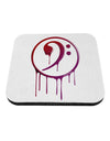 Dripping Bass Symbol Coaster-Coasters-TooLoud-1-Davson Sales