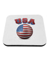 Soccer Ball Flag - USA Coaster-Coasters-TooLoud-1-Davson Sales