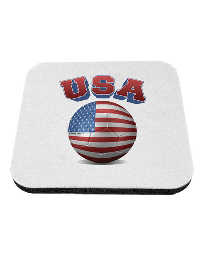 Soccer Ball Flag - USA Coaster-Coasters-TooLoud-1-Davson Sales