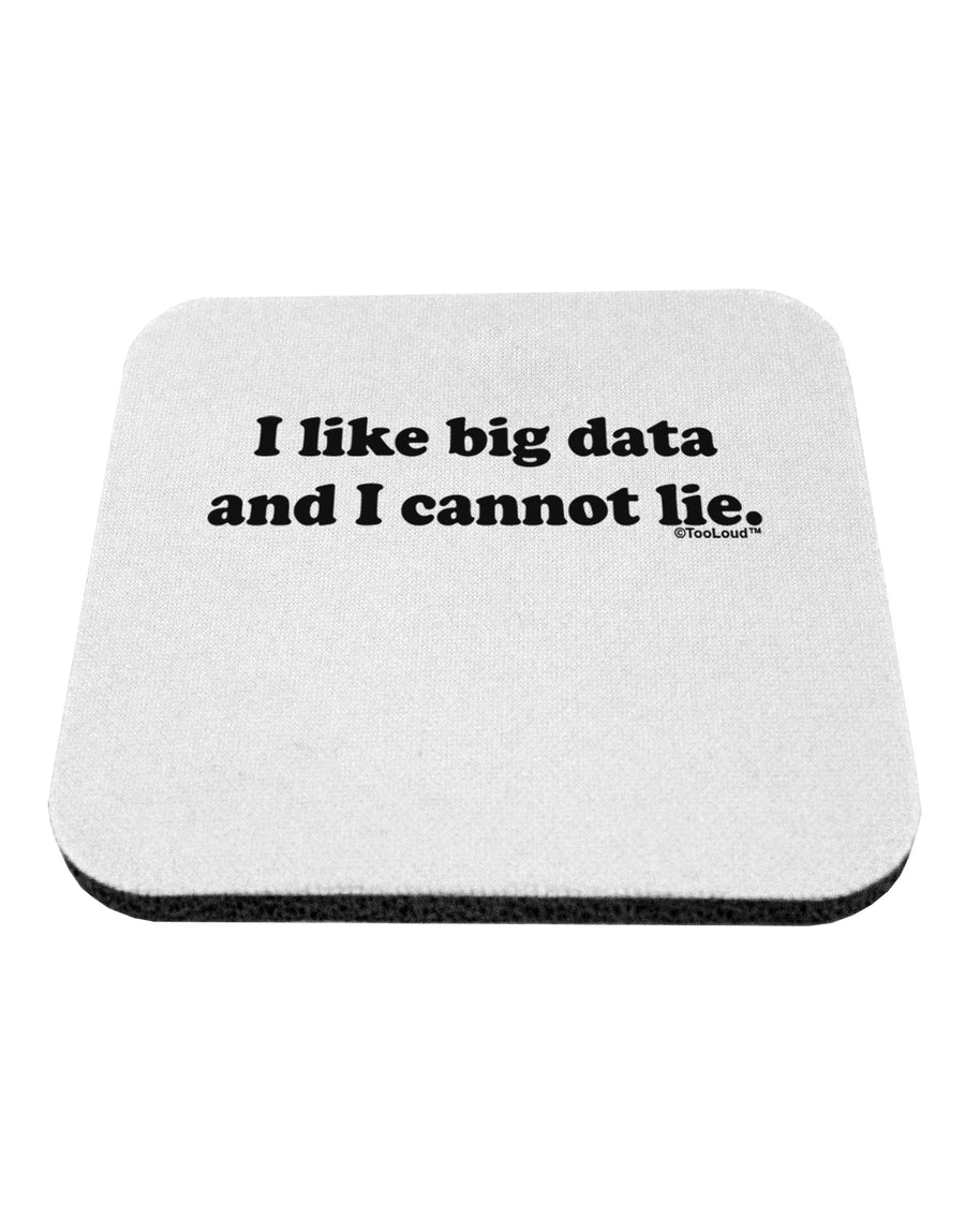 I Like Big Data Coaster by TooLoud-Coasters-TooLoud-White-Davson Sales