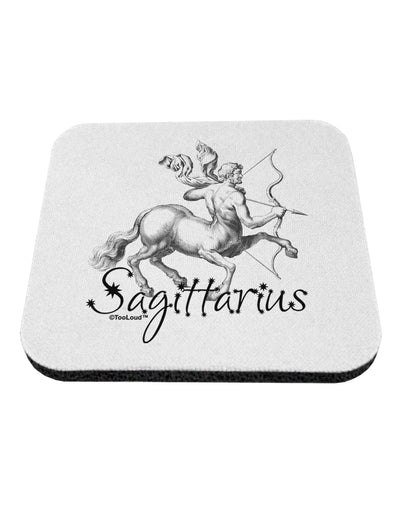 Sagittarius Illustration Coaster-Coasters-TooLoud-White-Davson Sales