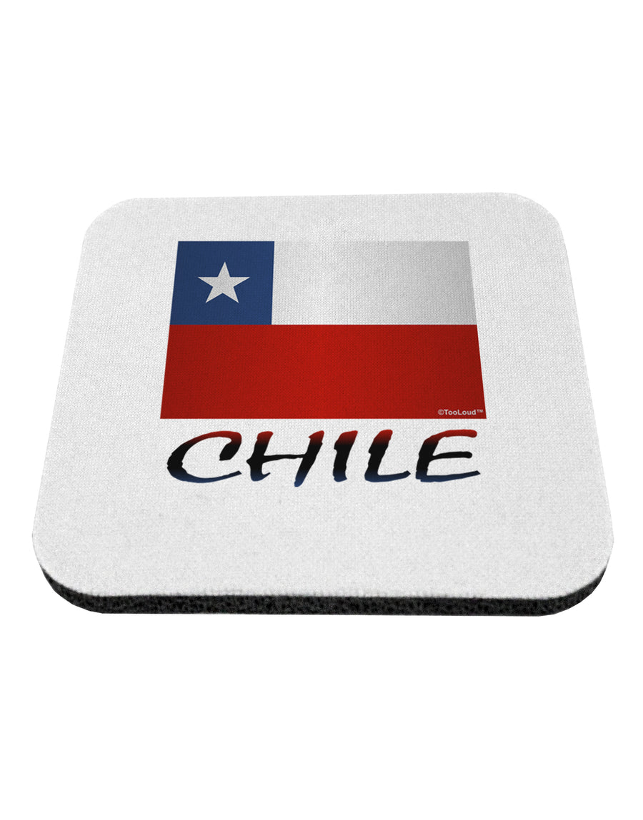 Chile Flag Coaster-Coasters-TooLoud-1-Davson Sales