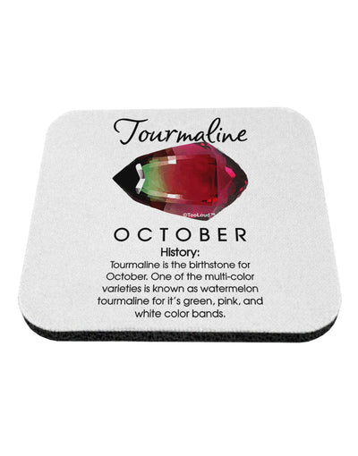 Birthstone Tourmaline Coaster by TooLoud-Coasters-TooLoud-1-Davson Sales