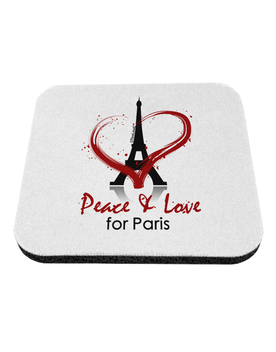 Peace & Love For Paris Coaster-Coasters-TooLoud-1-Davson Sales