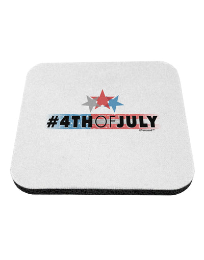 Hashtag 4th Of July Coaster-Coasters-TooLoud-1-Davson Sales