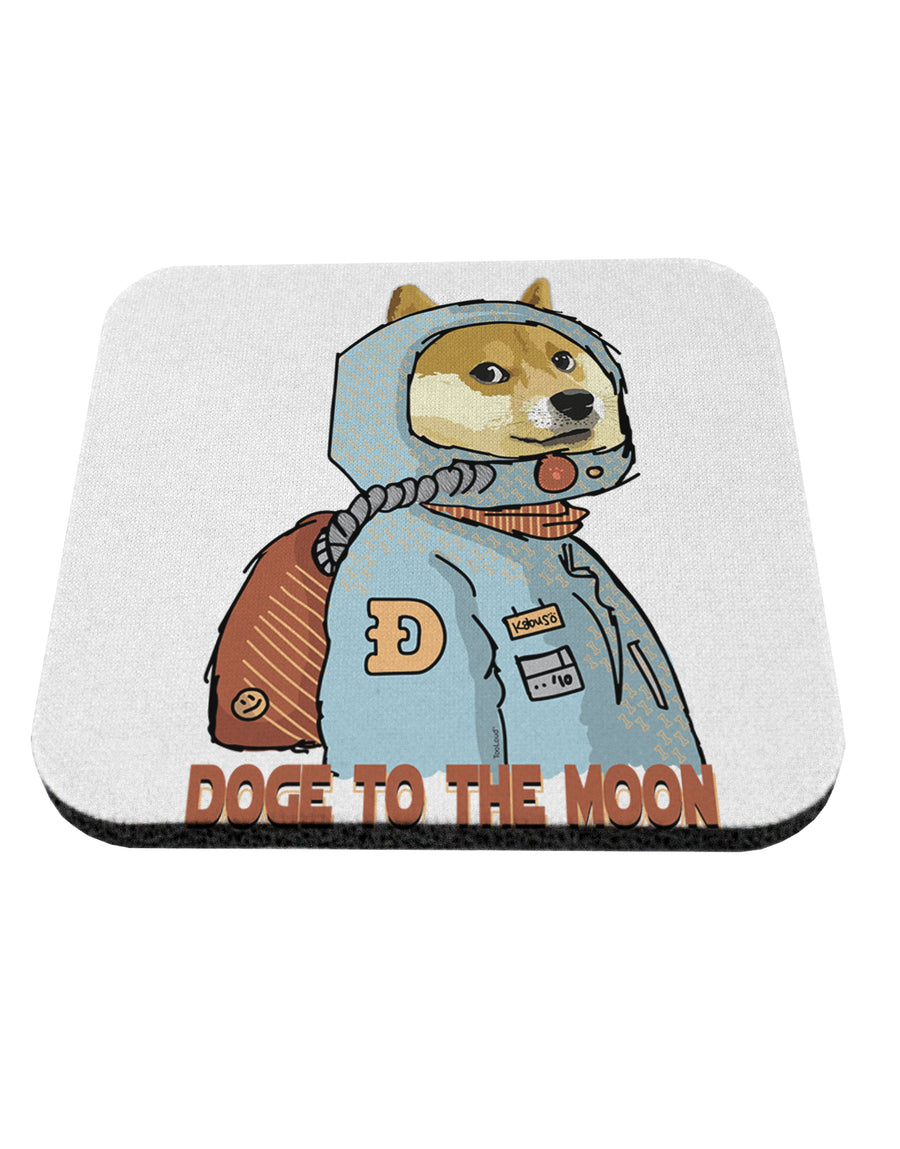 TooLoud Doge to the Moon Coaster-Coasters-TooLoud-1 Piece-Davson Sales