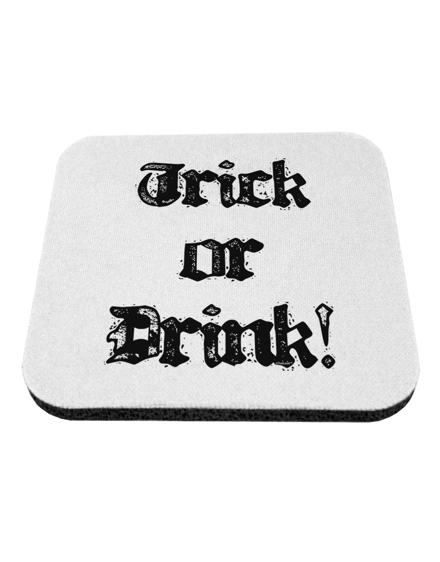 Trick or Drink - Halloween Funny Coaster-Coasters-TooLoud-White-Davson Sales