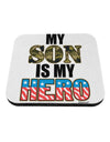 My Son is My Hero - Armed Forces Coaster by TooLoud-Coasters-TooLoud-White-Davson Sales