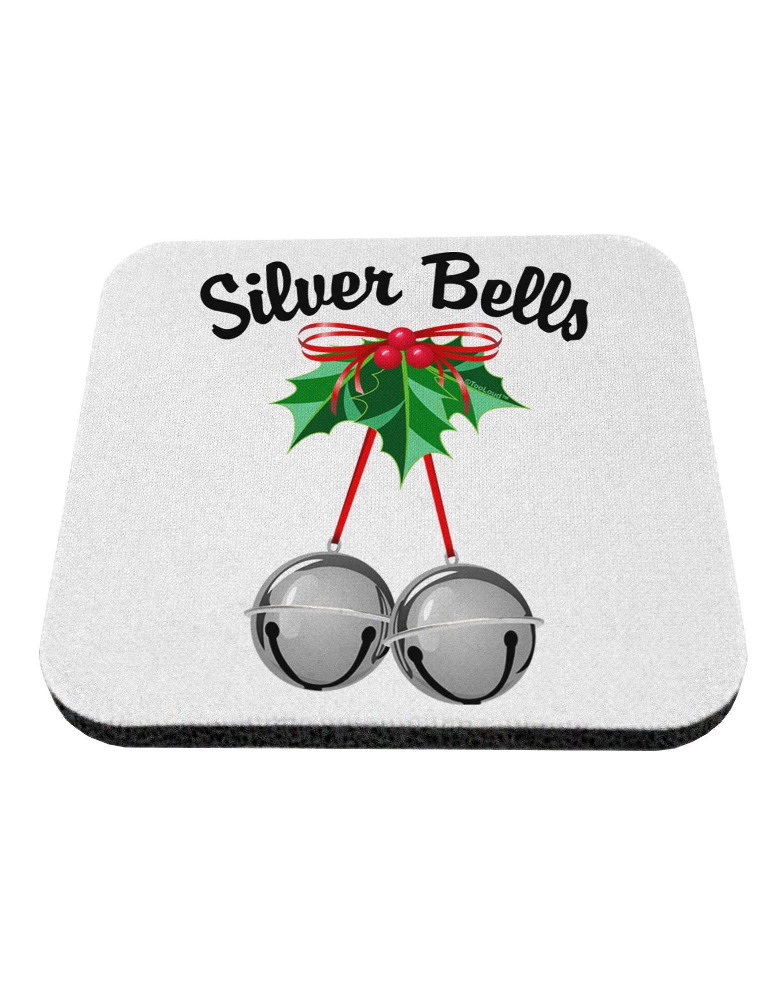 Silver Bells Coaster by TooLoud-Coasters-TooLoud-1-Davson Sales