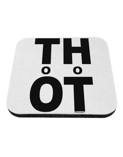 THOT Too Hot Coaster-Coasters-TooLoud-White-Davson Sales