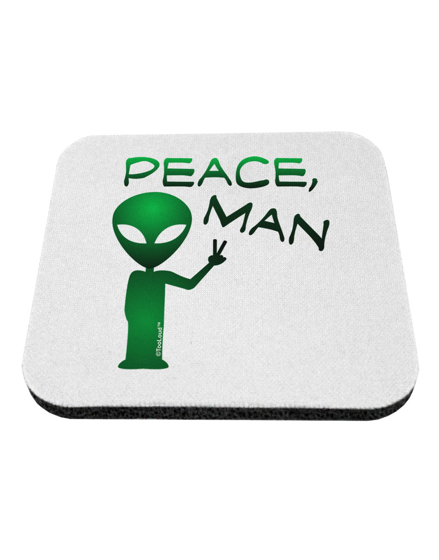 Peace Man Alien Coaster-Coasters-TooLoud-1-Davson Sales