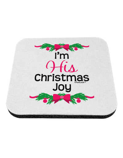 His Christmas Joy Matching His & Hers Coaster-Coasters-TooLoud-1-Davson Sales