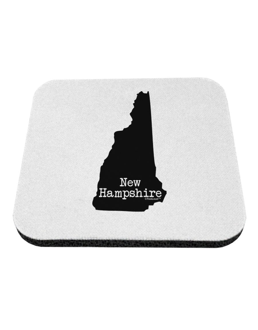 New Hampshire - United States Shape Coaster by TooLoud-Coasters-TooLoud-White-Davson Sales