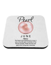 Birthstone Pearl Coaster by TooLoud-Coasters-TooLoud-1-Davson Sales