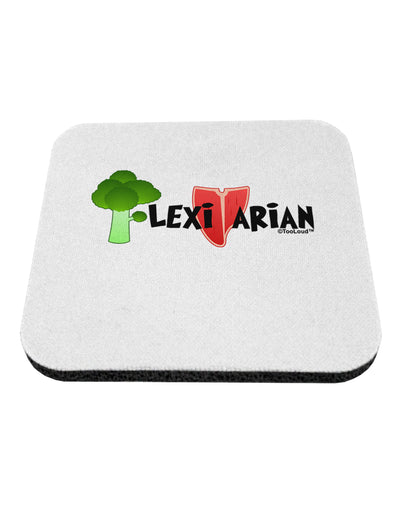 Flexitarian Coaster by TooLoud-Coasters-TooLoud-White-Davson Sales