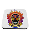 Dia de los Muertos Sacred Calavera Day of the Dead Coaster-Coasters-TooLoud-White-Davson Sales