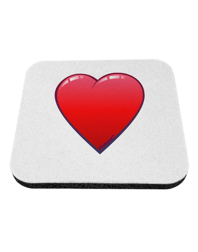 Cute Cartoon Heart Coaster by TooLoud-Coasters-TooLoud-1-Davson Sales